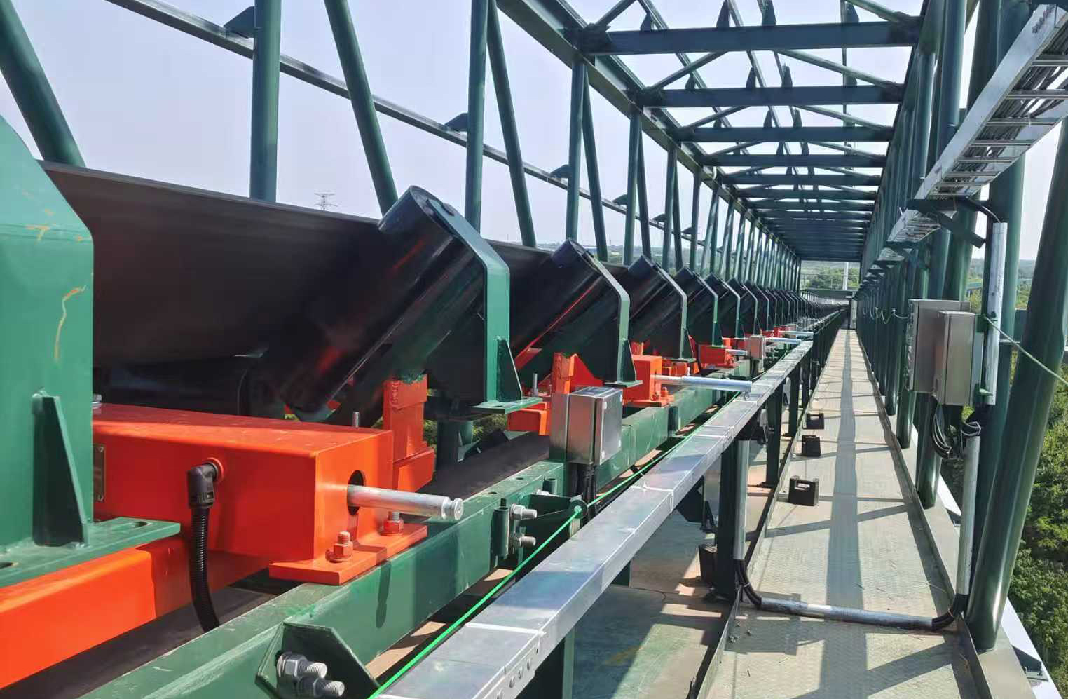 高稳定性电子皮带秤